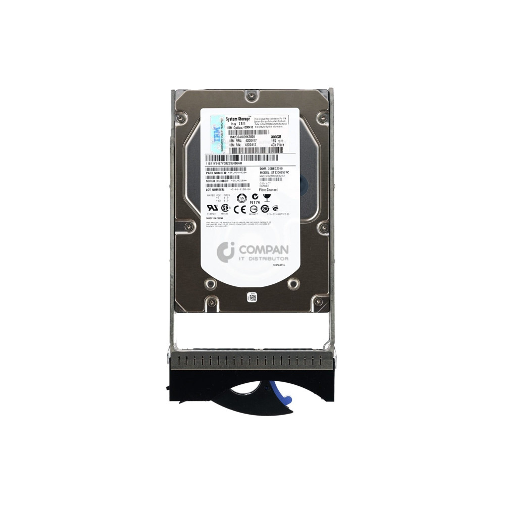 42D0417 IBM HDD 300GB 15K 4G FC 3.5" LFF HOT-SWAP